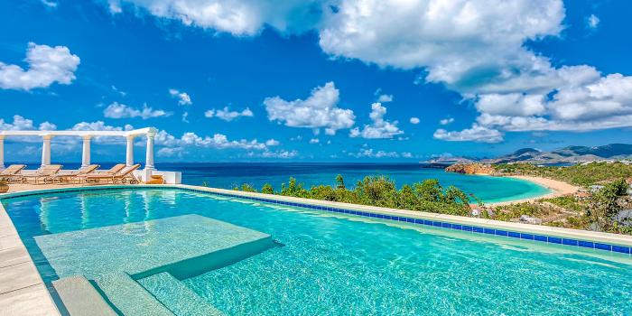 Pool Villa St Martin - The swimming pool